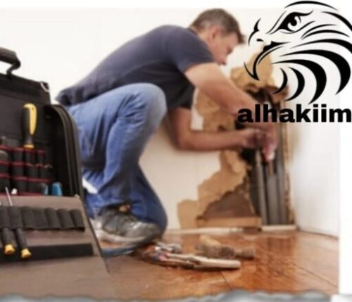 كشف تسربات المياه في العين 