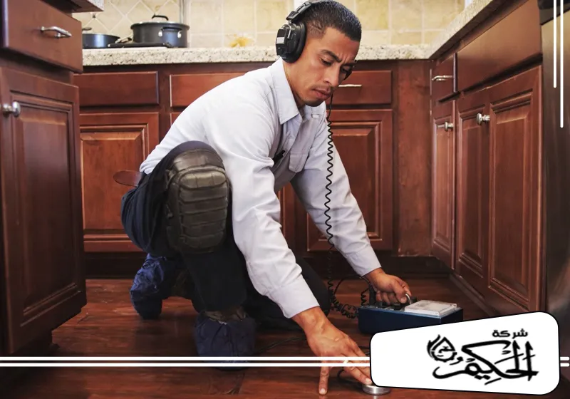 احجز فحص تسربات المياه مع الحكيم 0566703074 تعتمد شركة كشف تسربات المياه في العين على أجهزة حديثة لتحديد التسرب